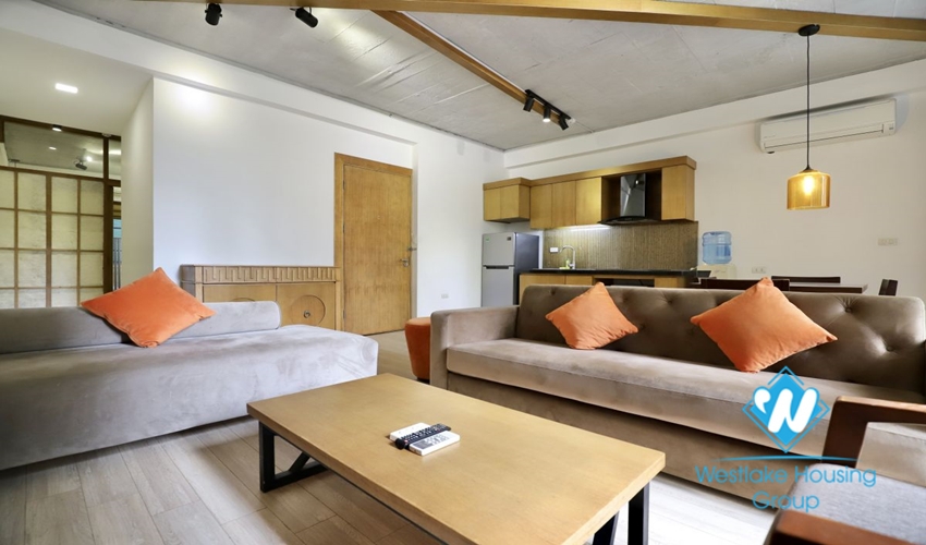 Brand new 02 bedrooms apartment for rent in Kim Ma street, Ba Dinh, Hanoi
